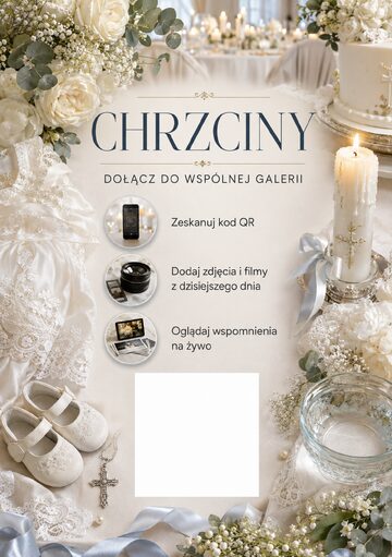 Chrzciny - fotorealistyczna