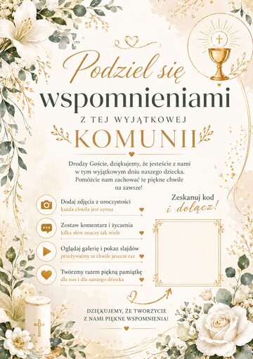 Komunia · nowoczesna