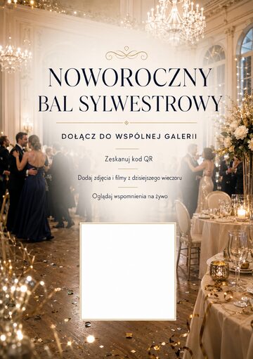 Bal sylwestrowy - srebrny