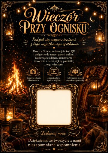 Wieczór przy ognisku